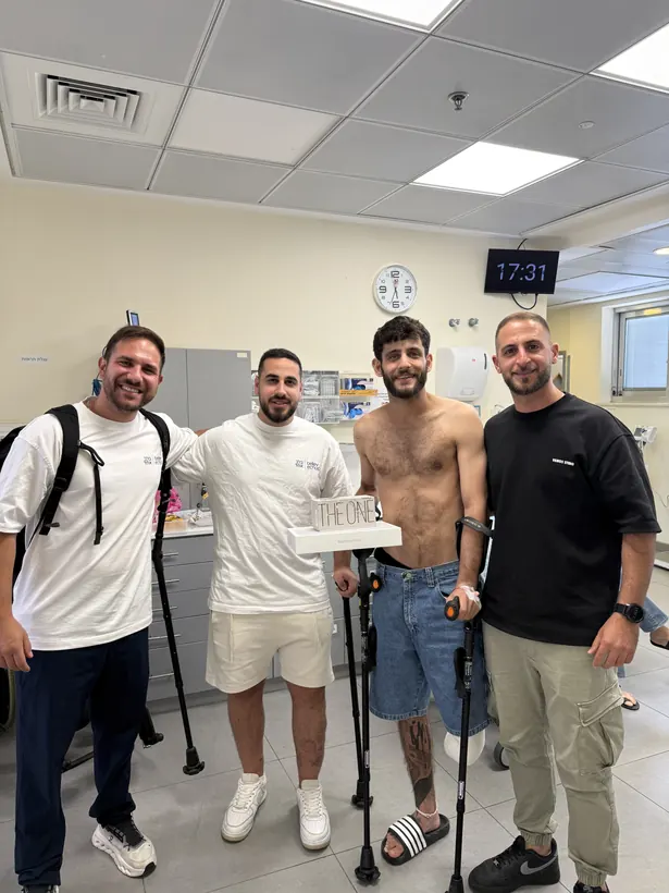 רגע מהעשייה הקהילתית בבית החולים