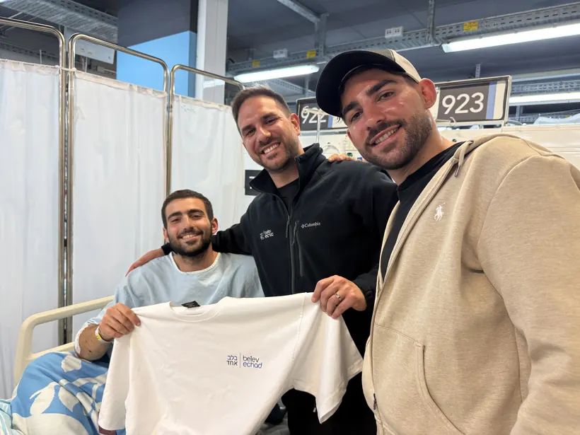 מפגש אישי במסגרת פעילות עמותת בלב אחד