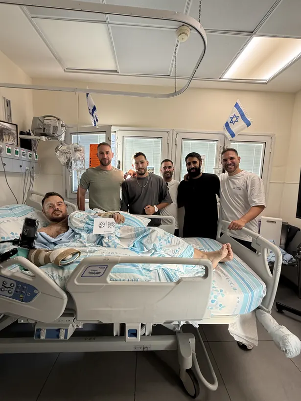 ביקור כחלק מפעילות עמותת בלב אחד